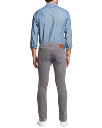 DL1961 Premium Denim Slim Skinny Chino Pants Gray