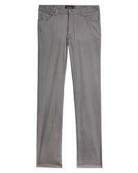 Zegna Premium Stretch Cotton Five Pocket Pants In Lt Grn Sld At Nordstrom