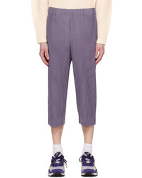 Homme Plissé Issey Miyake Purple Tailored Pleats 1 Trousers