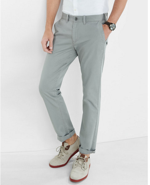 light gray chino pants