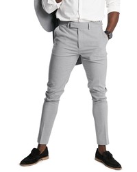 ASOS DESIGN Skinny Trousers In Grey At Nordstrom