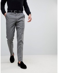 ASOS DESIGN Slim Smart Trouser In Grey