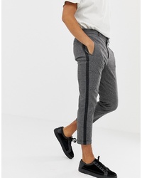 Mennace Smart Skinny Trousers In Check