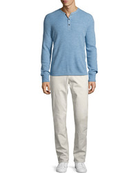 rag & bone Standard Issue Fit 2 Mid Rise Relaxed Slim Fit Chinos Stone