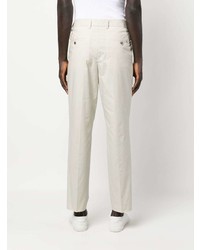BOSS Stretch Cotton Cropped Trousers