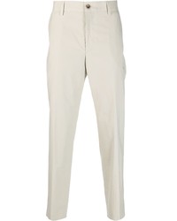 BOSS Stretch Cotton Cropped Trousers