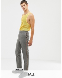 Collusion Tall Tapered Check Trouser With