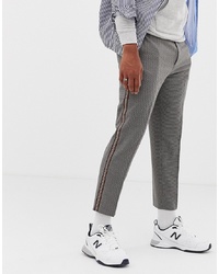 Collusion Tapered Check Trouser With