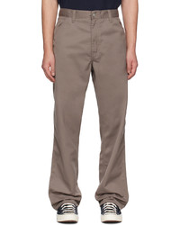 CARHARTT WORK IN PROGRESS Taupe Simple Trousers