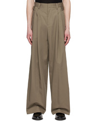 System Taupe Trousers