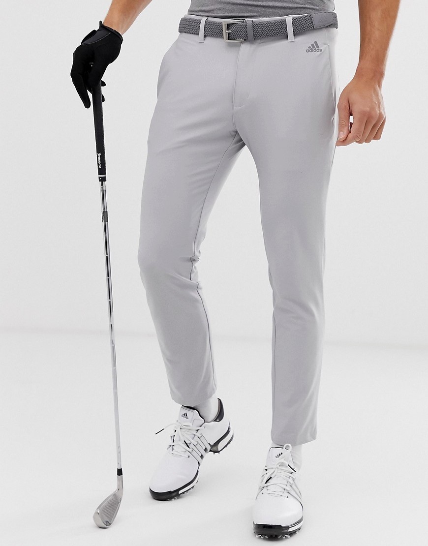 adidas golf ultimate 3 stripe trousers black