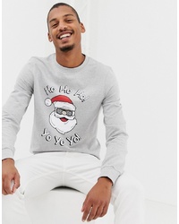 Grey Christmas Sweatshirt
