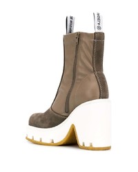 MM6 MAISON MARGIELA Panelled Chunky Ankle Boots