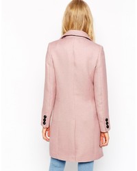 Asos Collection Coat In Longline Twill