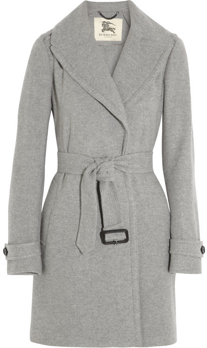 burberry grey coat