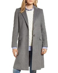 Helene Berman Charles Gray London Wool Blend College Coat