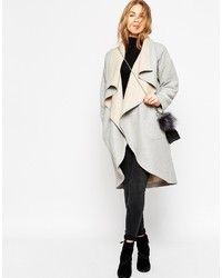 Asos Collection Oversized Waterfall Coat