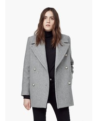 Mango Outlet Double Breasted Coat
