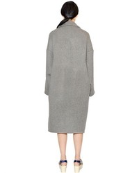 Enfold Double Face Wool Cocoon Coat