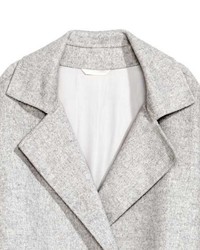 H&M Felted Wool Blend Coat