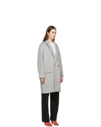 Isabel Marant Grey Filipo Long Coat