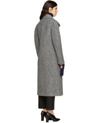 Carven Grey Wool Coat
