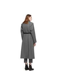 MM6 MAISON MARGIELA Grey Wool Coat