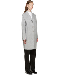 Acne Studios Grey Wool Elsa Coat