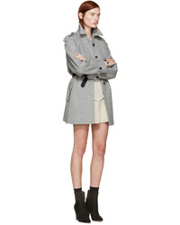 Isabel Marant Grey Wool Faber Coat