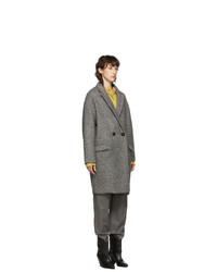 Isabel Marant Grey Wool Filipo Coat
