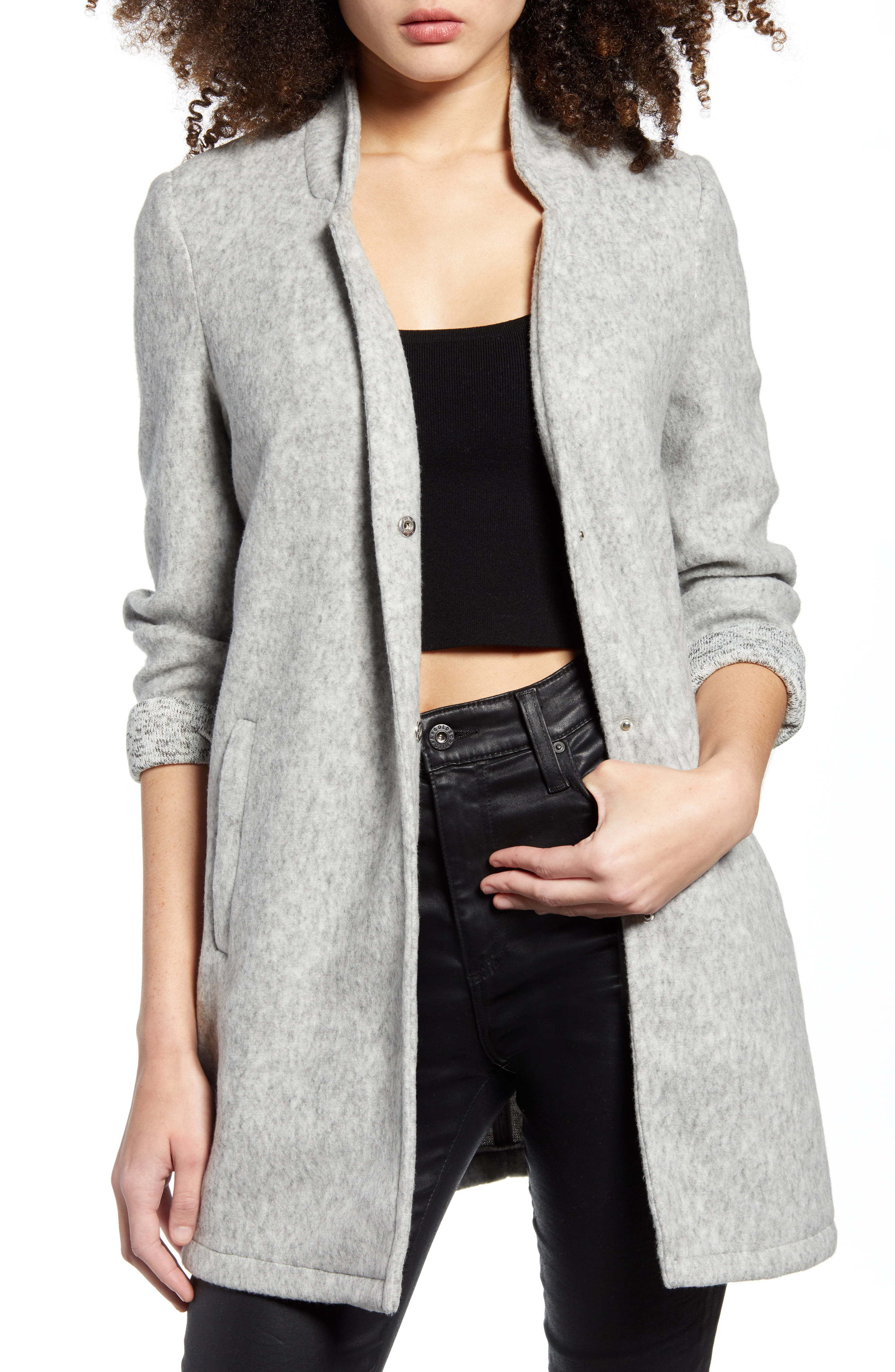 Vero Moda Katrine Brushed Jacket, $59 | Nordstrom | Lookastic