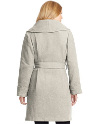 Lauren Ralph Lauren Plus Size Belted Wrap Coat