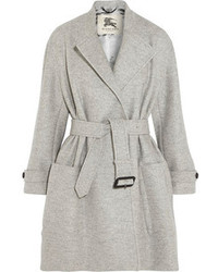 Burberry London Belted Wool Coat