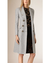 Burberry Prorsum Tailored Double Breasted Cashmere Coat