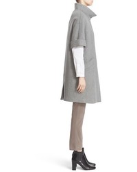 Eleventy Short Sleeve Wool Blend Coat