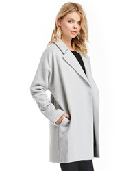 The Fifth Label Walking Home Cocoon Coat In Gray Xs S
