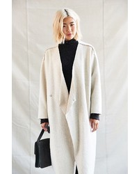 Urban Renewal Recycled Fleece Asymmetrical Coat