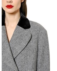 Vivienne Westwood Oversized Wool Harris Tweed Coat