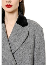 Vivienne Westwood Oversized Wool Harris Tweed Coat