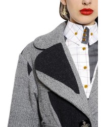 Vivienne Westwood Patchwork Wool Twill Coat