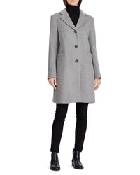 Lauren Ralph Lauren Wool Blend Reefer Coat, $129 | Nordstrom 