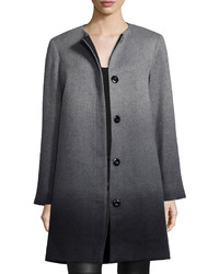 Sofia Cashmere Wool Cashmere Ombre Coat