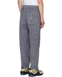 Dime Gray Baggy Trousers