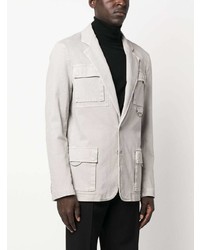 Moschino Military Style Cotton Safari Jacket