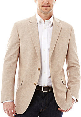 Stafford Signature Linen Cotton Sport Coat, $125 | jcpenney | Lookastic