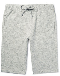Grey Cotton Shorts