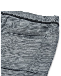 Nike Mlange Tech Knit Cotton Blend Shorts