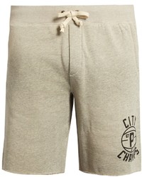 Polo Ralph Lauren Raw Edged Cotton Blend Jersey Shorts