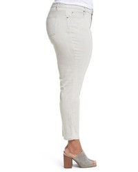 Eileen Fisher Plus Size Organic Cotton Blend Skinny Jeans