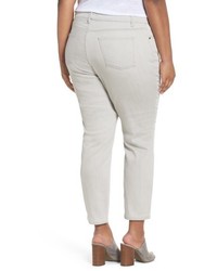 Eileen Fisher Plus Size Organic Cotton Blend Skinny Jeans